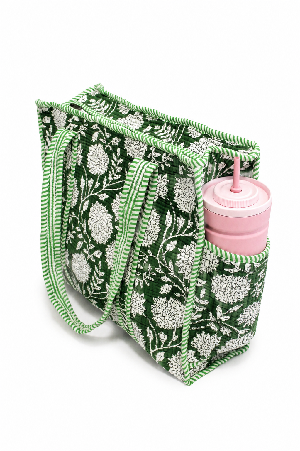 Evergreen Bloom Tote